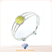 Factory Wholesale Woman′s 925 Silver Bangle (G41270)